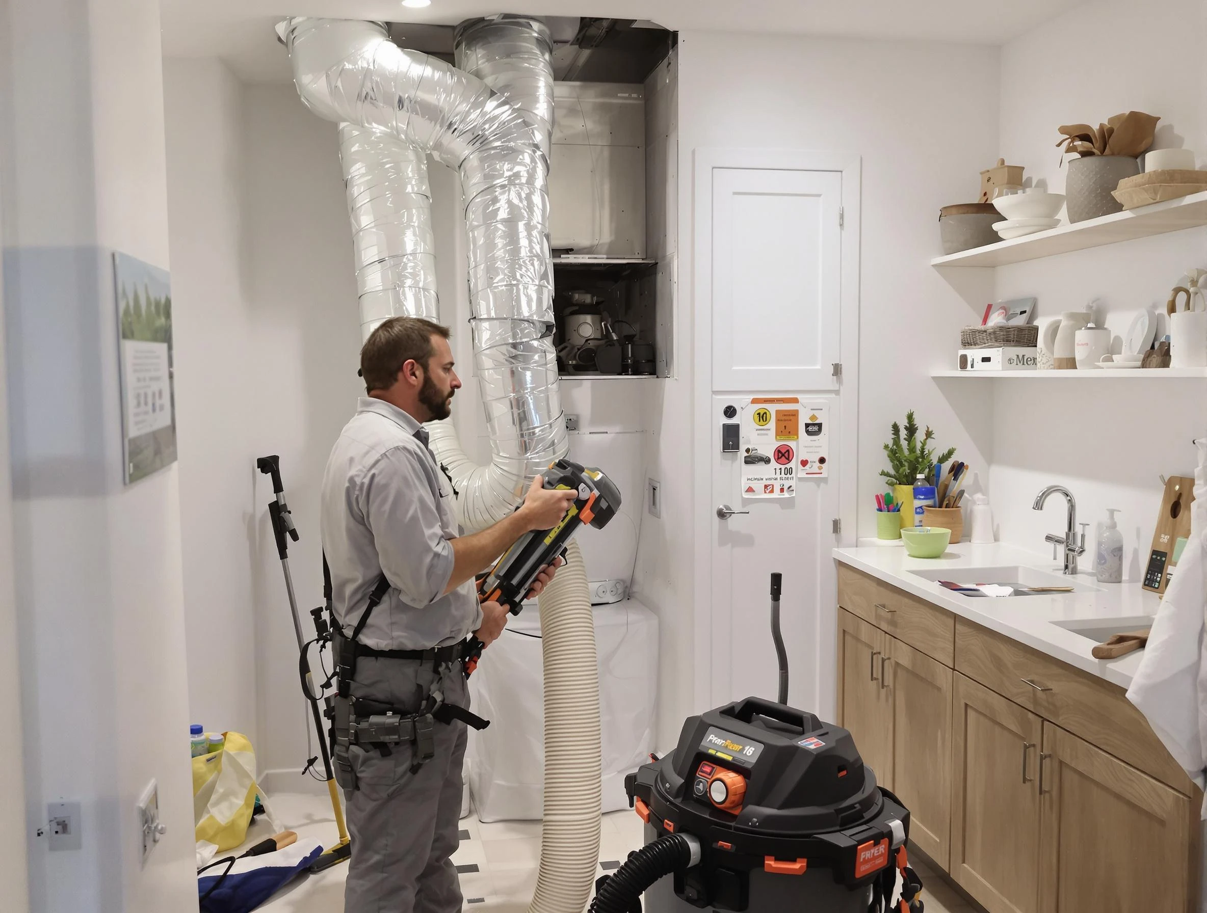 Clogged Dryer Vent Cleaning in Lafayette